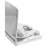 Fermalibri 2 pcs Argento 12 x 15 x 18 cm Alluminio