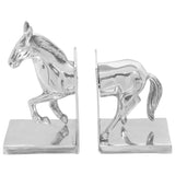 Fermalibri 2 pcs Argento 11 x 14 x 25 cm Alluminio