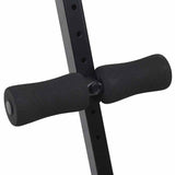 Panca per addominali Nero 124 x 33.5 x 55 cm