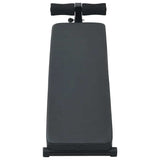 Panca per addominali Nero 124 x 33.5 x 55 cm