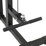 Lat machine Nero 110 x 70 x 187 cm Acciaio Verniciato a Polvere