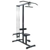 Lat machine Nero 110 x 70 x 187 cm Acciaio Verniciato a Polvere