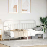 Struttura per letto di giorno Bianco 75 x 190 cm