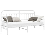 Struttura per letto di giorno Bianco 75 x 190 cm