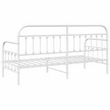 Struttura per letto di giorno Bianco 75 x 190 cm