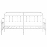 Struttura per letto di giorno Bianco 75 x 190 cm