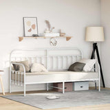 Struttura per letto di giorno Bianco 80 x 200 cm