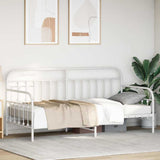 Struttura per letto di giorno Bianco 100 x 200 cm