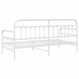 Struttura per letto di giorno Bianco 100 x 200 cm