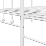 Struttura per letto di giorno Bianco 80 x 200 cm