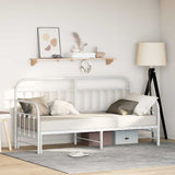 Struttura per letto di giorno Bianco 80 x 200 cm