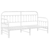 Struttura per letto di giorno Bianco 80 x 200 cm
