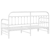 Struttura per letto di giorno Bianco 80 x 200 cm
