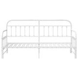 Struttura per letto di giorno Bianco 80 x 200 cm