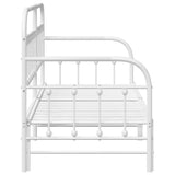 Struttura per letto di giorno Bianco 80 x 200 cm