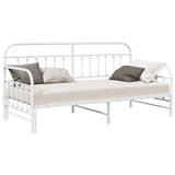 Struttura per letto di giorno Bianco 90 x 200 cm