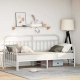 Struttura per letto di giorno Bianco 100 x 190 cm