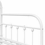 Struttura per letto di giorno Bianco 107 x 203 cm