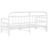 Struttura per letto di giorno Bianco 107 x 203 cm