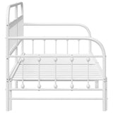 Struttura per letto di giorno Bianco 107 x 203 cm