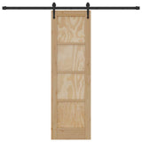 Porta scorrevole ORKDAL Marrone 61 x 198,5 cm Pino massello