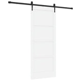 Porta scorrevole ORKDAL Bianco 83 x 202 cm Pino massello