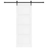 Porta scorrevole ORKDAL Bianco 83 x 232 cm Pino massello