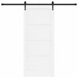 Porta scorrevole ORKDAL Bianco 86 x 198,5 cm Pino massello