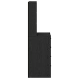 Credenza Rovere nero 40 x 41 x 135 cm Legno truciolato