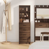 Credenza Rovere marrone 40 x 41 x 135 cm Legno truciolato