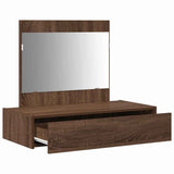Tavolo da Trucco Marrone 83 x 40 x 70 cm Legno truciolato