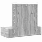 Tavolo da Trucco Grigio 83 x 40 x 70 cm Legno truciolato