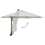 Ombrello da giardino Sabbia 248 x 248 x 148 cm