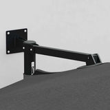 Ombrello da giardino Antracite e Nero 248 x 248 x 148 cm