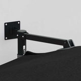 Ombrello da giardino Nero e Nero 248 x 248 x 148 cm