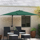 Ombrello da giardino Verde 248,5 x 247,5 x 160 cm
