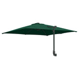 Ombrello da giardino Verde e Nero 248.5 x 247.5 x 160 cm