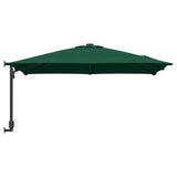 Ombrello da giardino Verde e Nero 248.5 x 247.5 x 160 cm