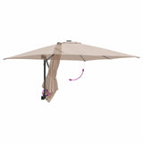 Ombrello da giardino Talpa 248,5 x 247,5 x 160 cm