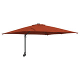 Ombrello da giardino Terracotta 248,5 x 247,5 x 160 cm