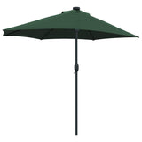 Ombrello da giardino Verde 294 x 150 x 223 cm Tessuto