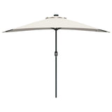Parasol da giardino metà Sabbia 294 x 150 x 224 cm Tessuto
