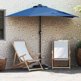 Ombrello da giardino Azzurro 294 x 150 x 224 cm Tessuto