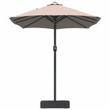 Ombrello da giardino Talpa 385 x 209 x 244 cm Tessuto