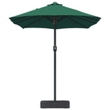 Ombrello da giardino Verde 385 x 209 x 244 cm Poliestere