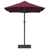 Ombrello da giardino Rosso Bordeaux 385 x 209 x 244 cm