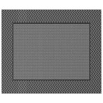 Tappeto da esterno ARAKIL Nero e grigio 250 x 300 cm PP