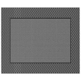 Tappeto da esterno ARAKIL Nero e grigio 250 x 300 cm PP