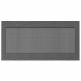 Tappeto da esterno ARAKIL Nero e grigio 300 x 600 cm PP