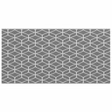 Tappeto da esterno ARAKIL Grigio e bianco 250 x 500 cm PP
